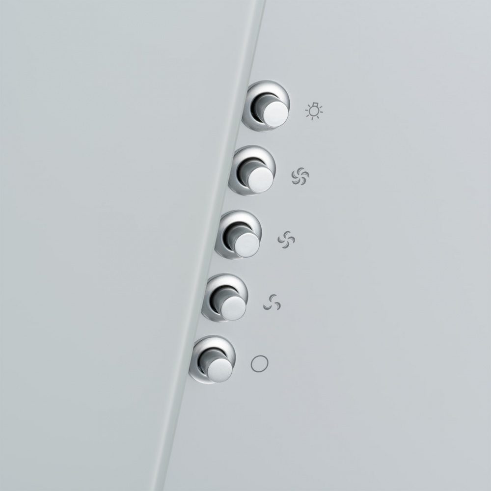 Витяжка Pyramida NVX 60 (800) B WH