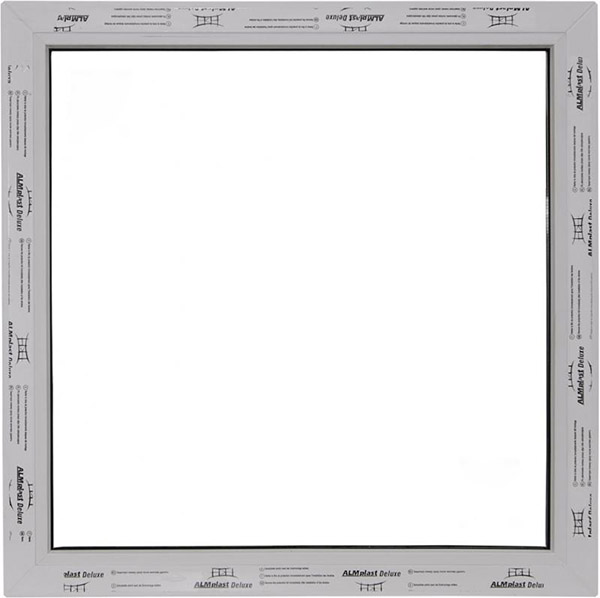 Окно глухое ALMplast 60 600x600 мм без открывания