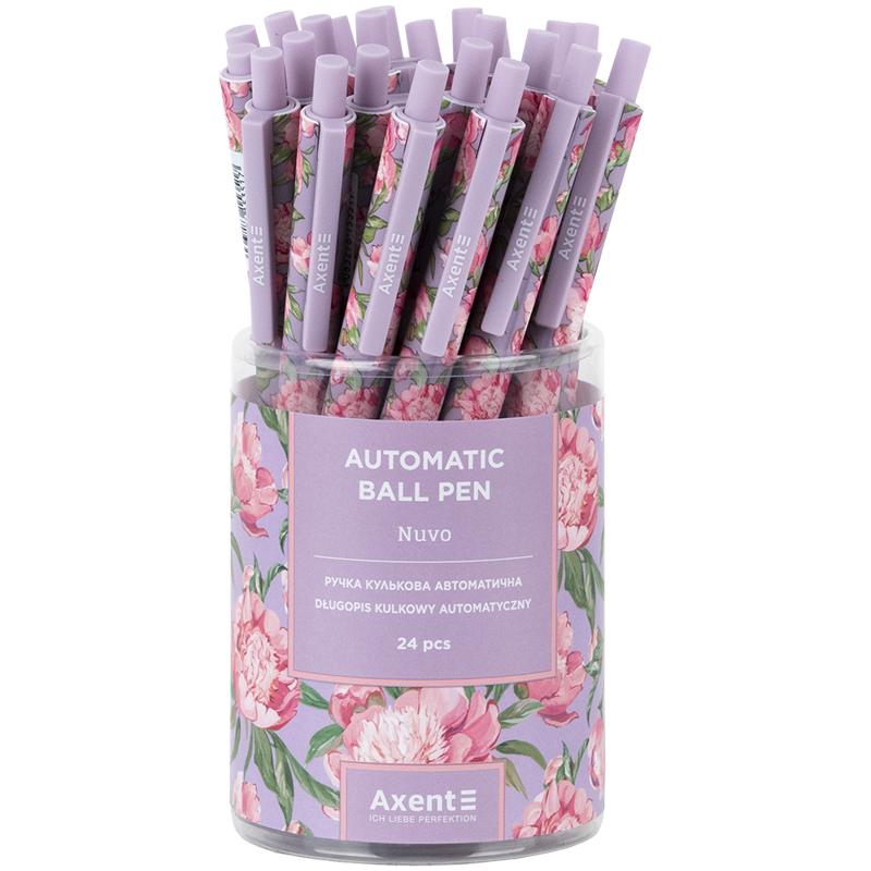 Ручка кулькова Axent автомат. 1092-08-A Nuvo