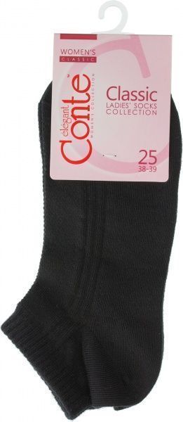 Носки женские Conte Classic р. 25 черный 016 