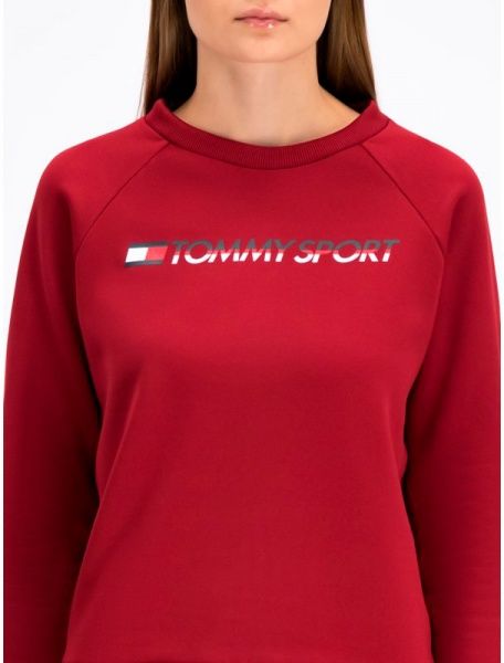 Джемпер Tommy Hilfiger FLEECE CREW NECK S10S100358607 р. S красный