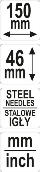 Шаблон для переноса сложных профилей YATO YT-70870