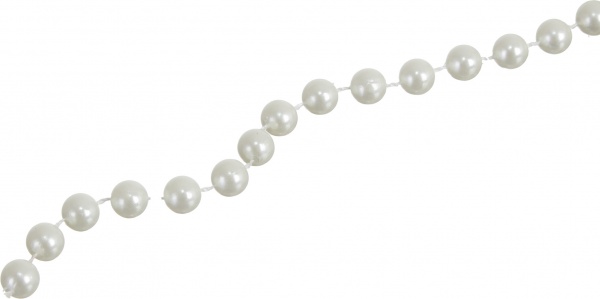 Бусы для елки 8 мм 8 м в ассортименте