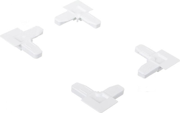 Куточок до москітної сітки Anvis 11х32 мм білий 