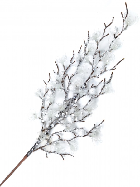 Декорація новорічна Dalian Everglory гілка з ягодами 65 см EYK20-166 