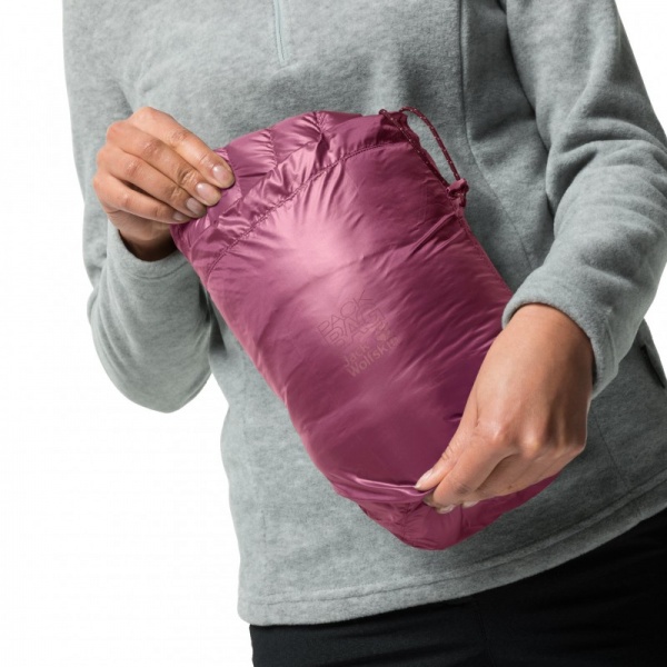 Пуховик Jack Wolfskin Atmosphere Coat W 1204691-2094 р.M темно-рожевий