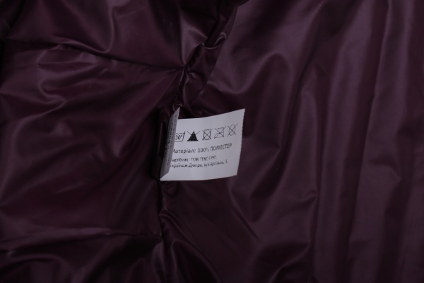 Куртка дитяча для дівчинки Luna Kids стьобана р.116 бордовий 