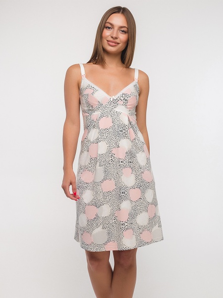 Ночная рубашка для беременных Мамин Дом 46 Sofi wild 24178 мульти 