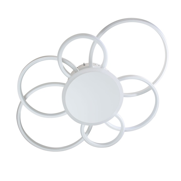 Світильник світлодіодний LED CONCEPT Sutton R 6 з пультом ДК 140 Вт білий 2800-6000-RGB К 