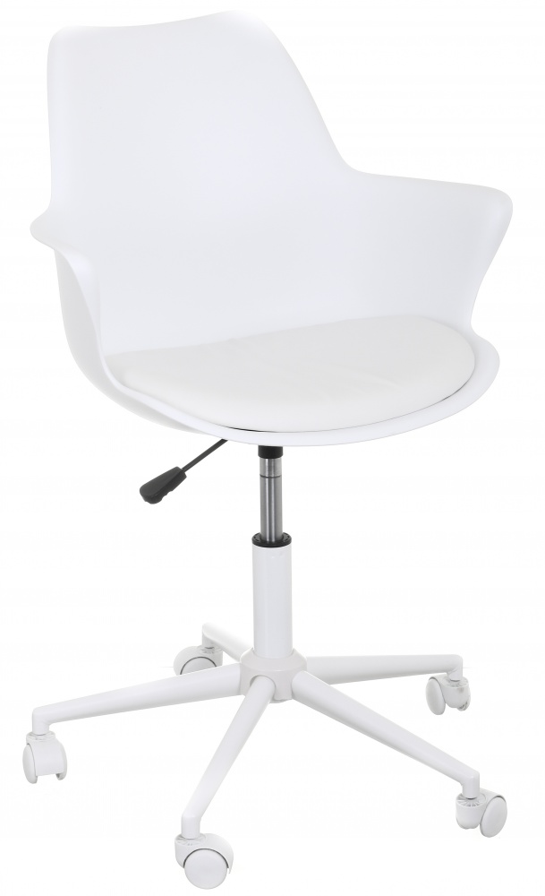 Кресло офисное Лотос 61х60х91 см F838-1 белый
