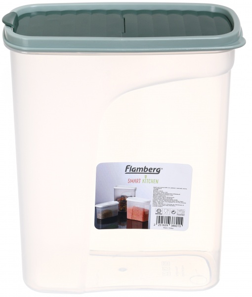 Ємність для зберігання Sand 2,5 л трав`яна Flamberg Smart Kitchen