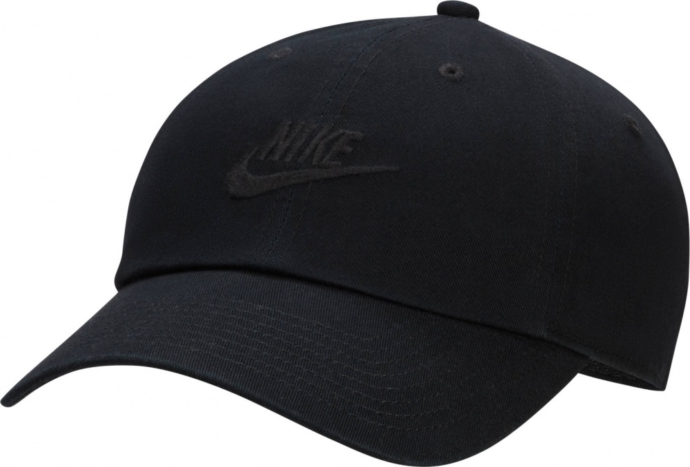 Кепка Nike U NK CLUB CAP U CB FUT WSH L FB5368-010 L-XL черный