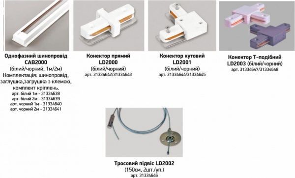 Соединитель угловой LightMaster для шинопровода однофазного 1 шт./уп. белый LD2001 