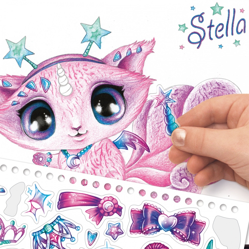 Набор для творчества Nebulous Stars Скетчбук Звездные друзья 11141