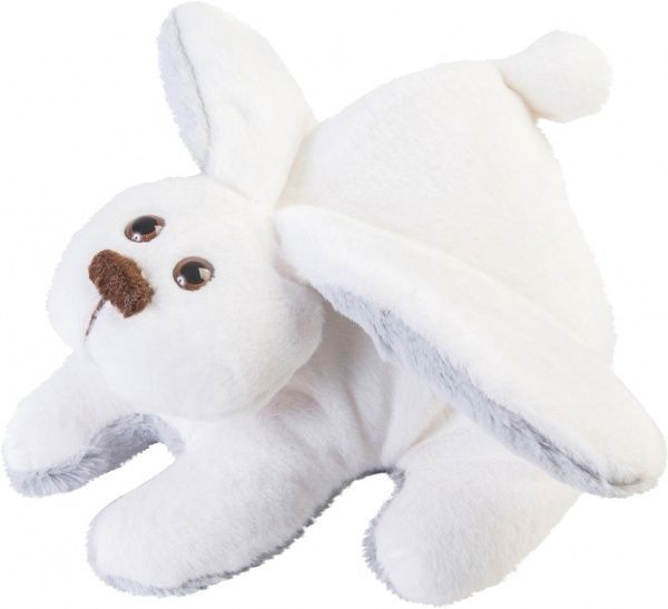 Мягкая игрушка Тигрес зайчик Снежок 18 см