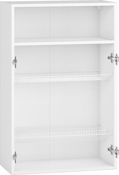 Шкаф верхний под сушку 600x927x300 мм белый 