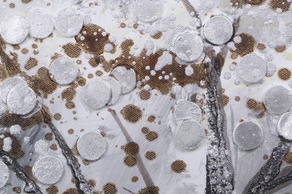 Картина Дерево серебрянное 80x 