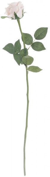 Квітка штучна Троянда натуральна світло-рожевий