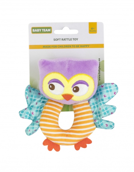 Игрушка-погремушка Baby Team в ассортименте 8501