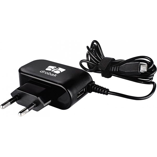 Зарядное устройство Drobak Cable Charger 220V-USB black