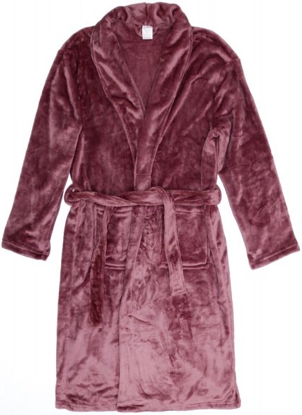Халат жіночий La Nuit Класік р. XL рожево-бордовий 