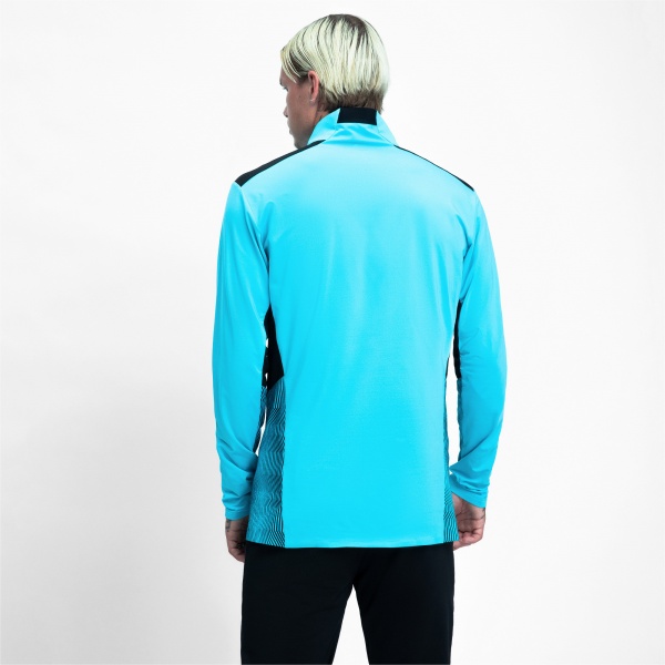 Джемпер Puma FCSD Pro 1 4 Zip TRG Top 76411104 р. XL голубой