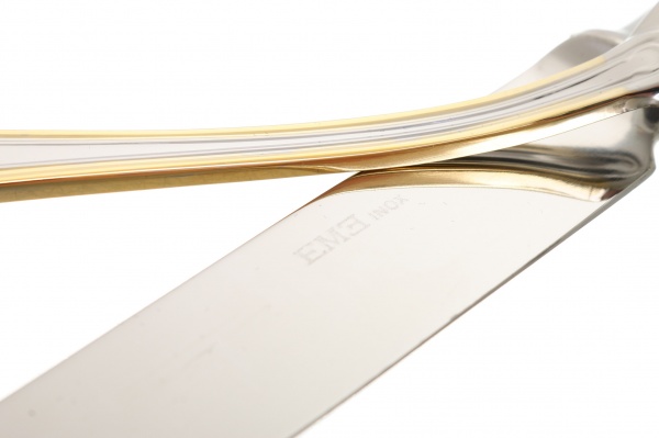 Набір столових приборів Риби DOMUS ORO 24 шт. C45DS/OR Eme