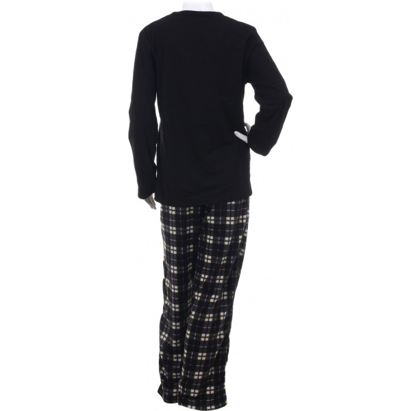 Костюм домашний мужской La Nuit Basic Check р. M черный 