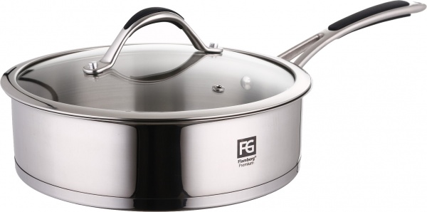 Набор посуды Houston 10 предметов со стеклянными крышками Flamberg Premium