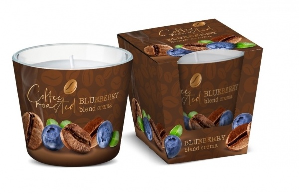 Свічка у склянці Bartek Candles Свічка параф. декорат. Обсмажена кава (Скло 115г.) 