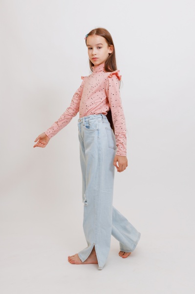 Водолазка для девочки KOSTA р.134 розовый 2521-7 