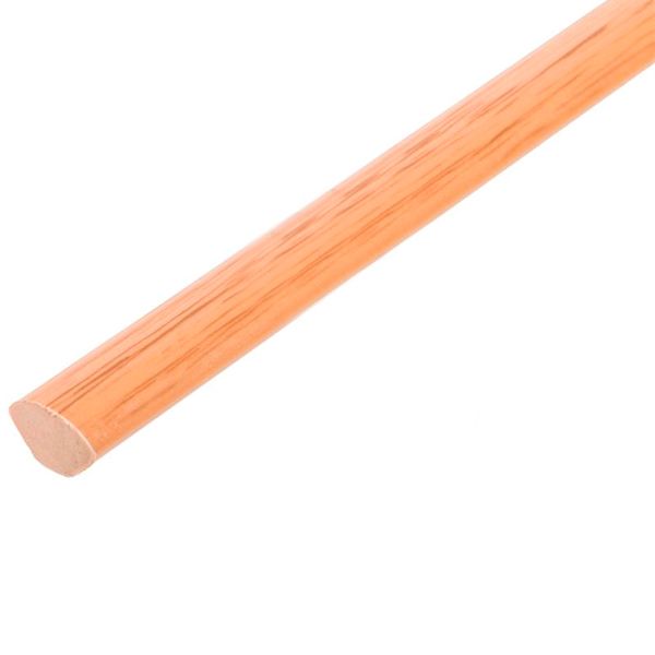 Штапик ПВХ радиальный ОМіС декоративный 14х14х2750 мм дуб светлый