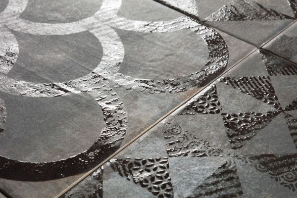 Плитка TAU Ceramica Terracina Black Decor 22,3x22,3 