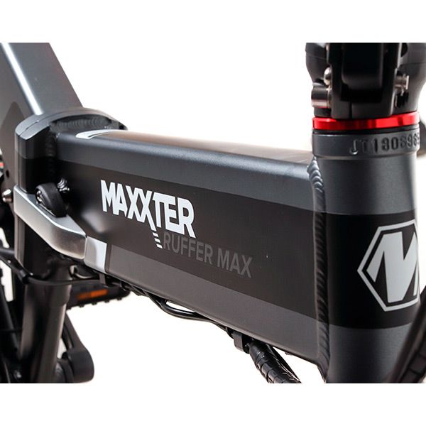 Электровелосипед Maxxter RUFFER MAX (black-orange)