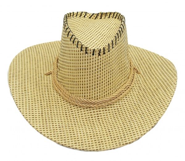 Шляпа ковбой ВП 0113 универсальный бежевый