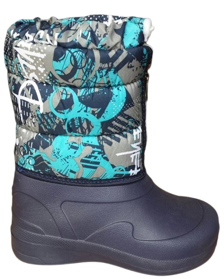 Чоботи для хлопчиків Кредо 18-д-26 розмір 29 блакитно-синій