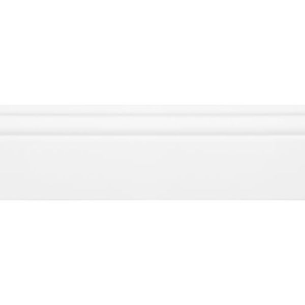 Плінтус Cezar LPS-08 білий 12,2x94x2000 мм 