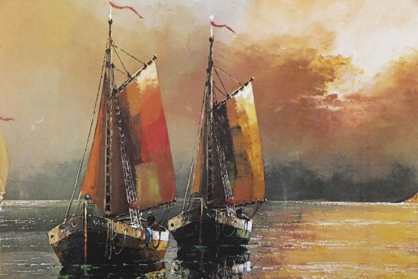 Репродукція SHIPS 58-4 80x50 см 