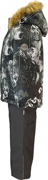 Комплект дитячого одягу унісекс HUPPA р.110 сірий 41480030-82818-110 