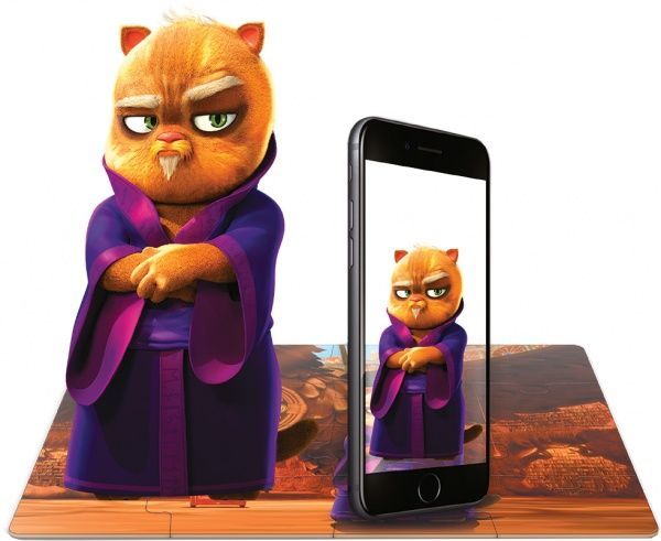 Пазл Monticolar с дополненной реальностью Кот