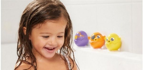 Игровой набор для ванной Tomy Игривые цыплята T72818C