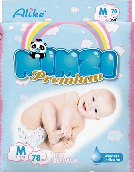 Подгузники Mimzi M 5-11 кг 78 шт.
