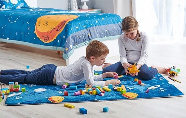 Коврик Dormeo детский 100х150 см, космос 110049175