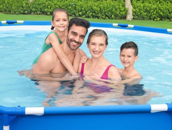 Бассейн каркасный Bestway 396x84 см (5612E) с фильтр-насосом