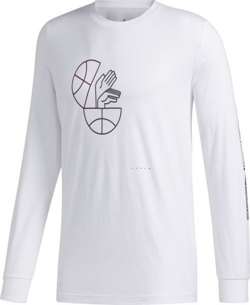 Футболка Adidas HANDLE BIZ LS GE4489 S білий