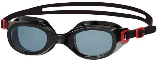 Окуляри для плавання Speedo 8-10898B572 Futura Classic 8-10898B572 чорний із червоним