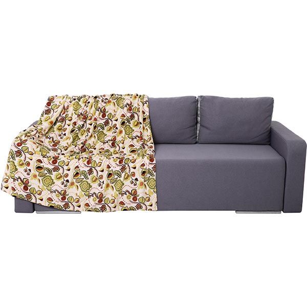 Плед мікрофібра Underprice Лісова пісня зелений 160x200 см