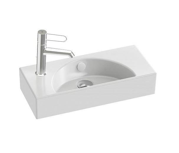 Умивальник меблевий Jacob Delafon Odeon Rive Gauche 50х22 см лівий EGO112-55-00