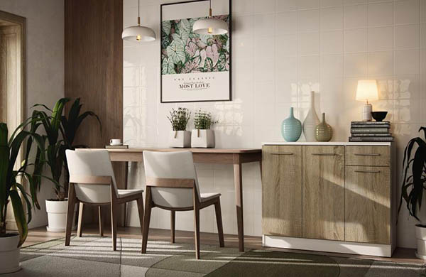 Буфет Грейд Palmer 100 низ белый 