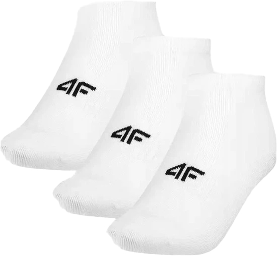 Носки 4F SOCKS CAS M442 (3pack) 4FWMM00USOCM442-10S р.39-42 белый 3 шт.
